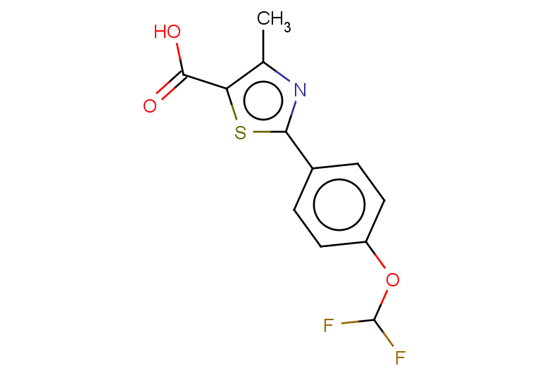2-(4-(difluoromethoxy)phenyl)-4-methylthiazole-5-carboxylic acid