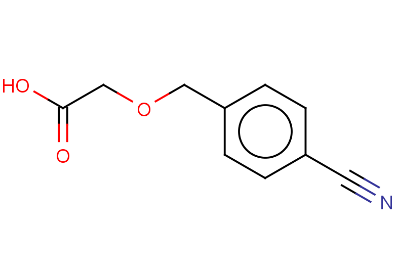 2-[(4-cyanophenyl)methoxy]acetic acid
