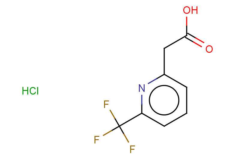 2-[6-(trifluoromethyl)pyridin-2-yl]acetic acid hydrochloride