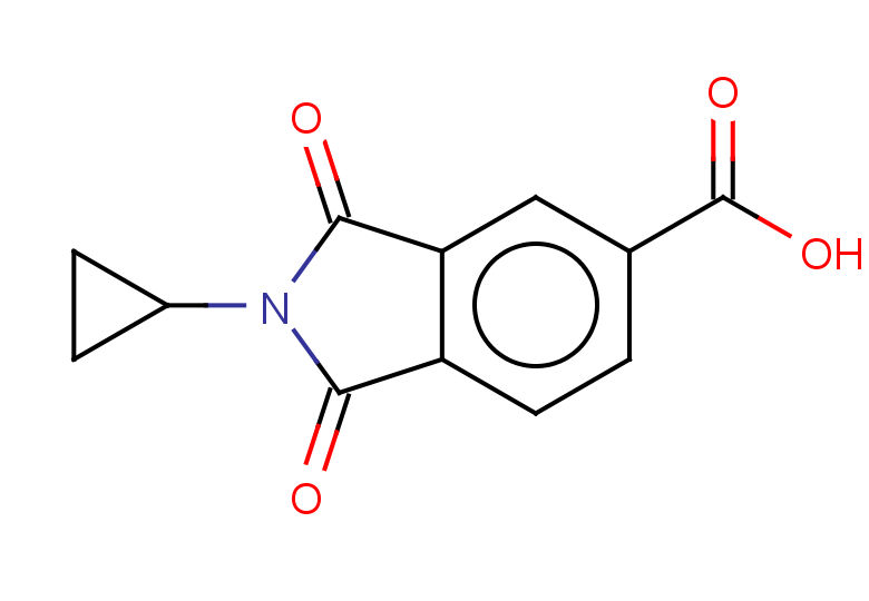 2-cyclopropyl-1,3-dioxo-2,3-dihydro-1H-isoindole-5-carboxylic acid