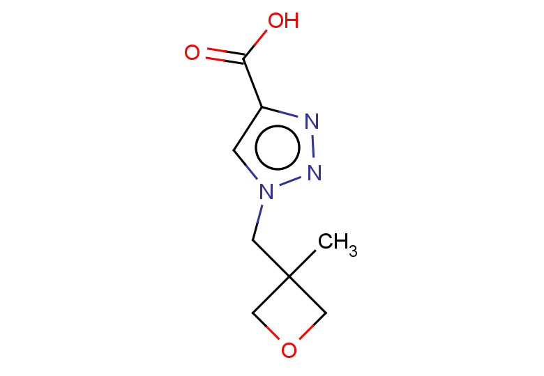 1-[(3-methyloxetan-3-yl)methyl]-1H-1,2,3-triazole-4-carboxylic acid