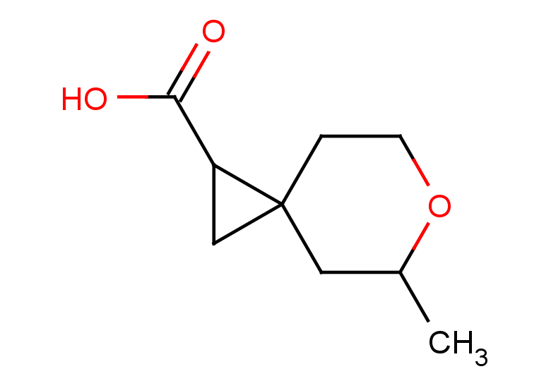 5-methyl-6-oxaspiro[2.5]octane-1-carboxylic acid, Mixture of diastereomers