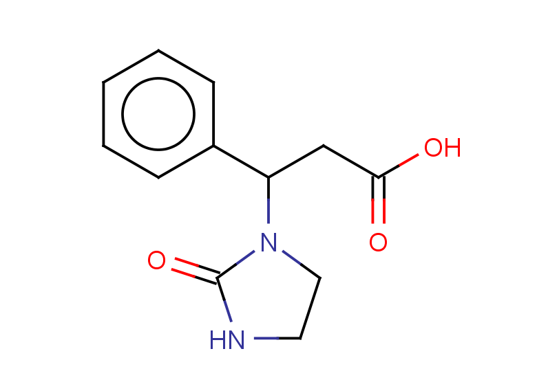 3-(2-oxoimidazolidin-1-yl)-3-phenylpropanoic acid