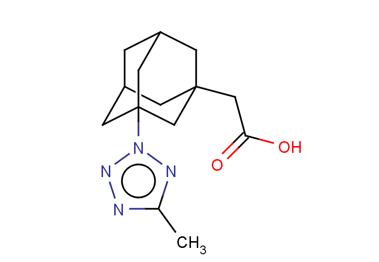 2-[3-(5-methyl-2H-1,2,3,4-tetrazol-2-yl)adamantan-1-yl]acetic acid