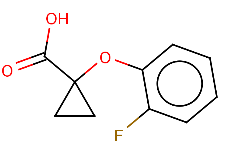 1-(2-fluorophenoxy)cyclopropane-1-carboxylic acid