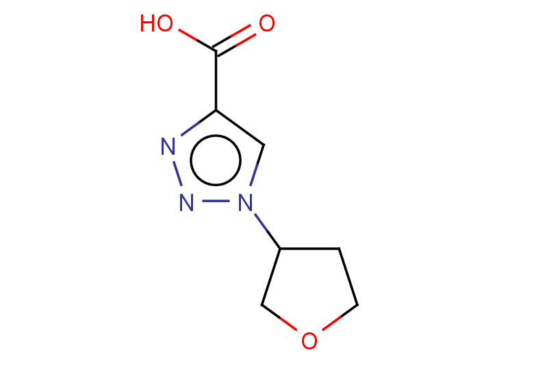 1-(oxolan-3-yl)-1H-1,2,3-triazole-4-carboxylic acid