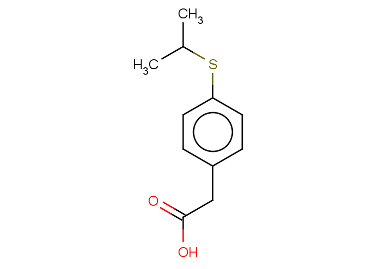 2-[4-(propan-2-ylsulfanyl)phenyl]acetic acid