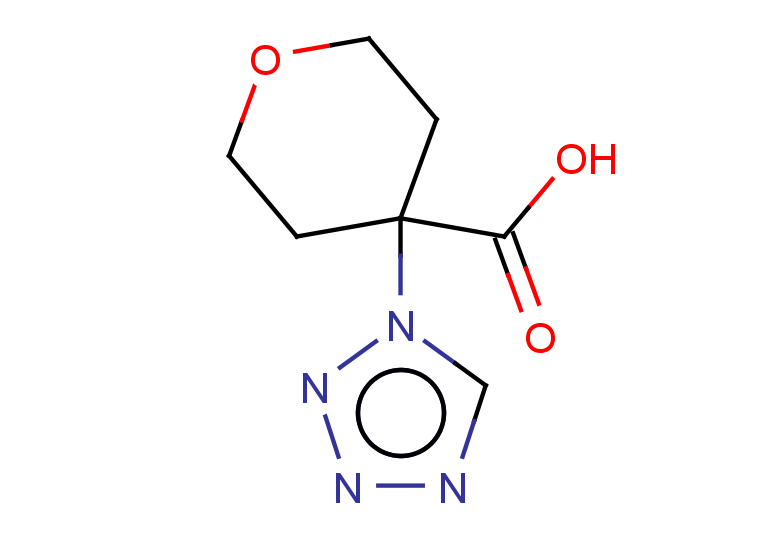 4-(1H-1,2,3,4-tetrazol-1-yl)oxane-4-carboxylic acid