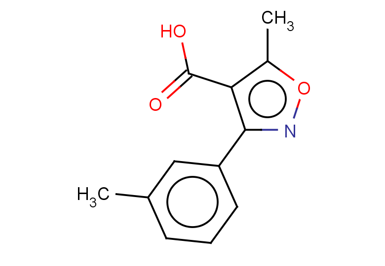 5-methyl-3-(3-methylphenyl)-1,2-oxazole-4-carboxylic acid