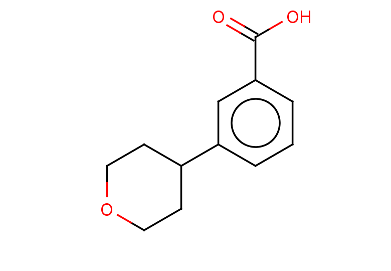 3-(oxan-4-yl)benzoic acid