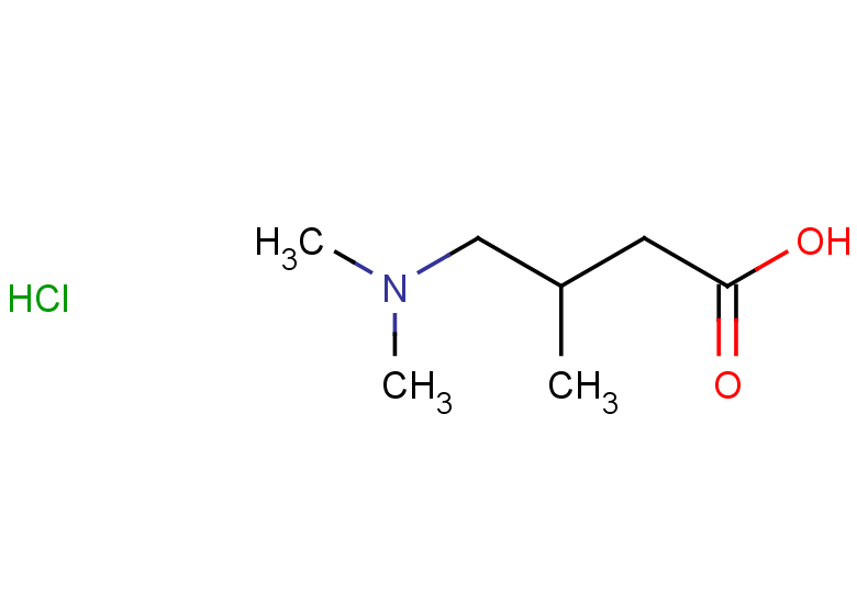 4-(dimethylamino)-3-methylbutanoic acid hydrochloride