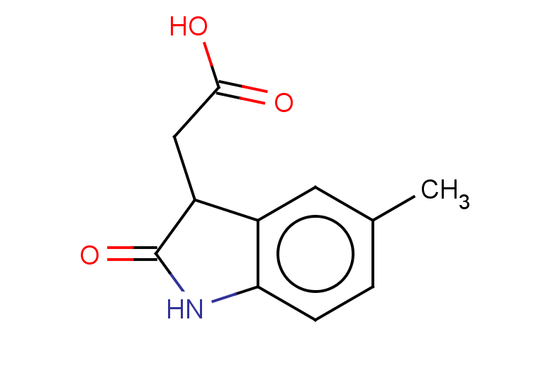 2-(5-methyl-2-oxo-2,3-dihydro-1H-indol-3-yl)acetic acid
