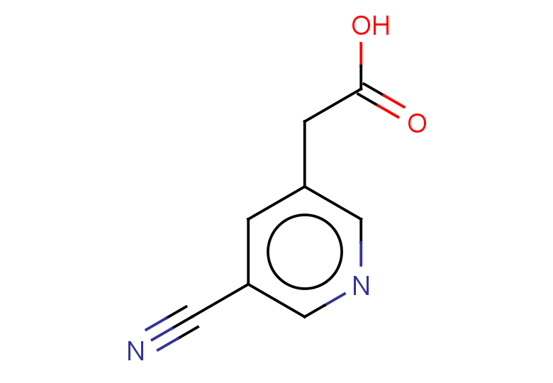 2-(5-cyanopyridin-3-yl)acetic acid