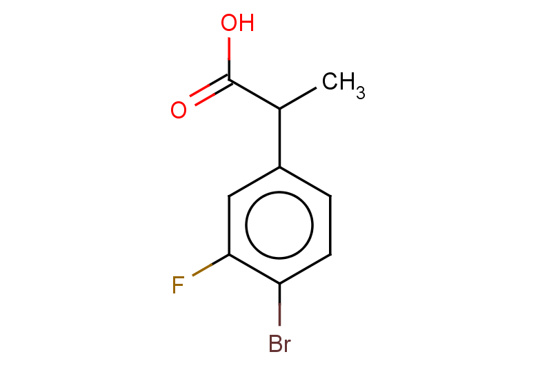 2-(4-bromo-3-fluorophenyl)propanoic acid