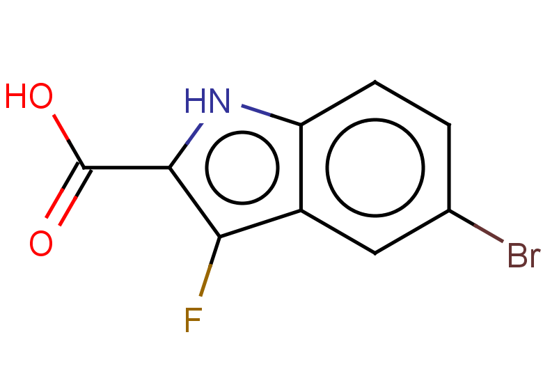 5-bromo-3-fluoro-1H-indole-2-carboxylic acid