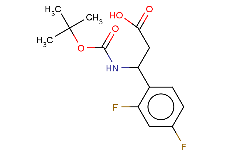 3-{[(tert-butoxy)carbonyl]amino}-3-(2,4-difluorophenyl)propanoic acid