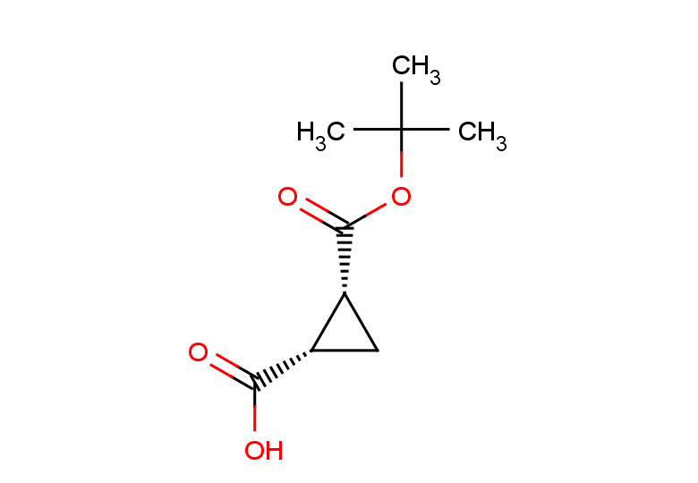 rac-(1R,2S)-2-[(tert-butoxy)carbonyl]cyclopropane-1-carboxylic acid, cis
