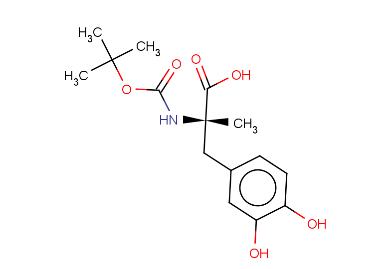 (2S)-2-{[(tert-butoxy)carbonyl]amino}-3-(3,4-dihydroxyphenyl)-2-methylpropanoic acid