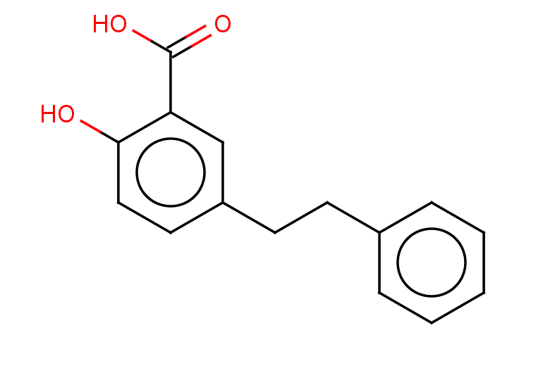 2-hydroxy-5-(2-phenylethyl)benzoic acid