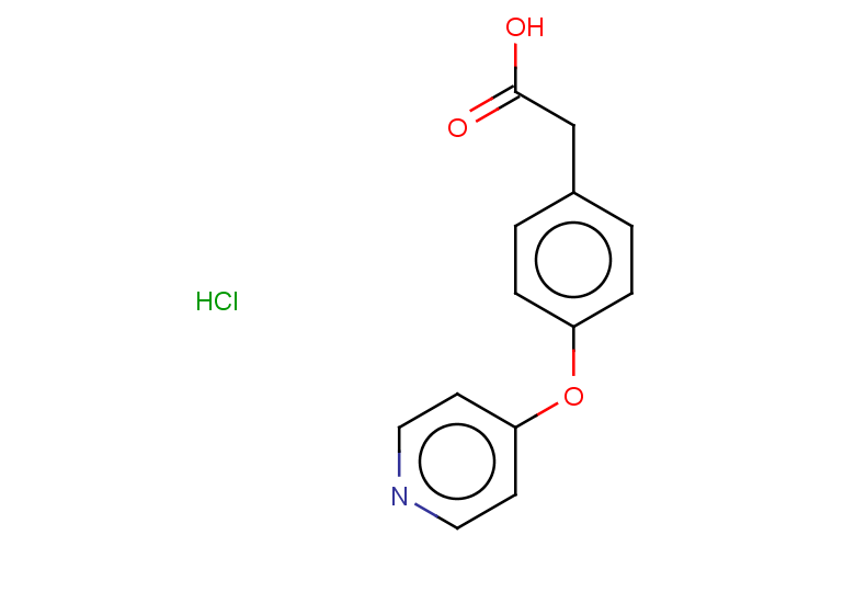 2-[4-(pyridin-4-yloxy)phenyl]acetic acid hydrochloride