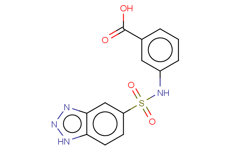 3-(1H-1,2,3-benzotriazole-5-sulfonamido)benzoic acid