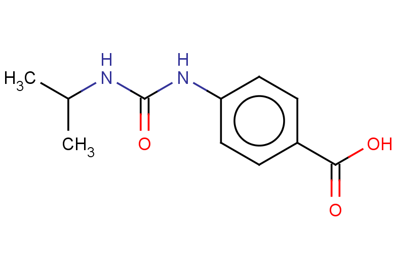 4-{[(propan-2-yl)carbamoyl]amino}benzoic acid