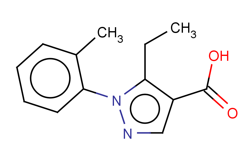 5-ethyl-1-(2-methylphenyl)-1H-pyrazole-4-carboxylic acid