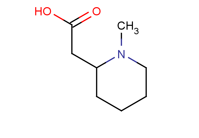 2-(1-methylpiperidin-2-yl)acetic acid