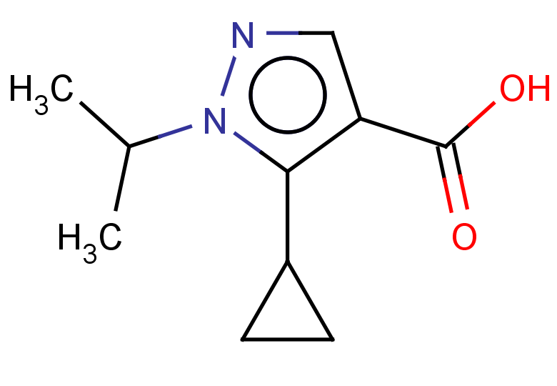 5-cyclopropyl-1-(propan-2-yl)-1H-pyrazole-4-carboxylic acid