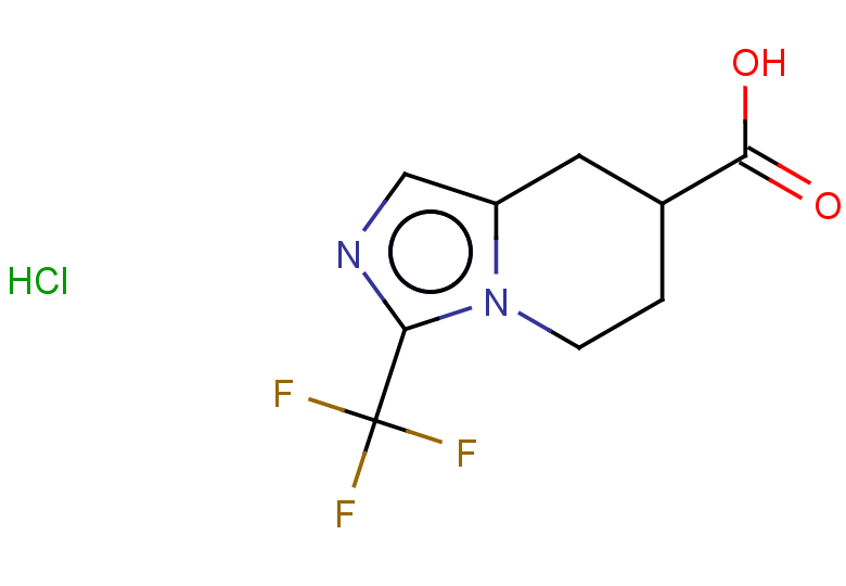 3-(trifluoromethyl)-5H,6H,7H,8H-imidazo[1,5-a]pyridine-7-carboxylic acid hydrochloride