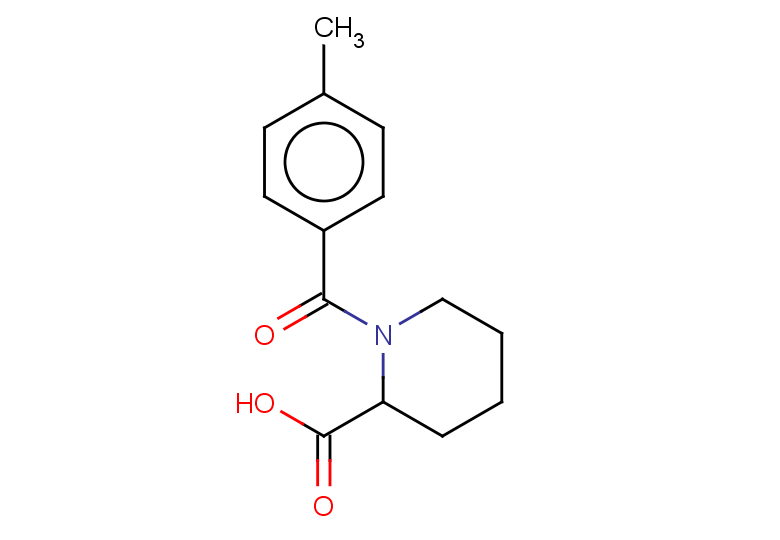 1-(4-methylbenzoyl)piperidine-2-carboxylic acid