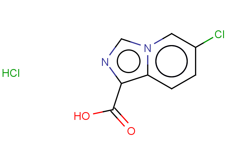 6-chloroimidazo[1,5-a]pyridine-1-carboxylic acid hydrochloride