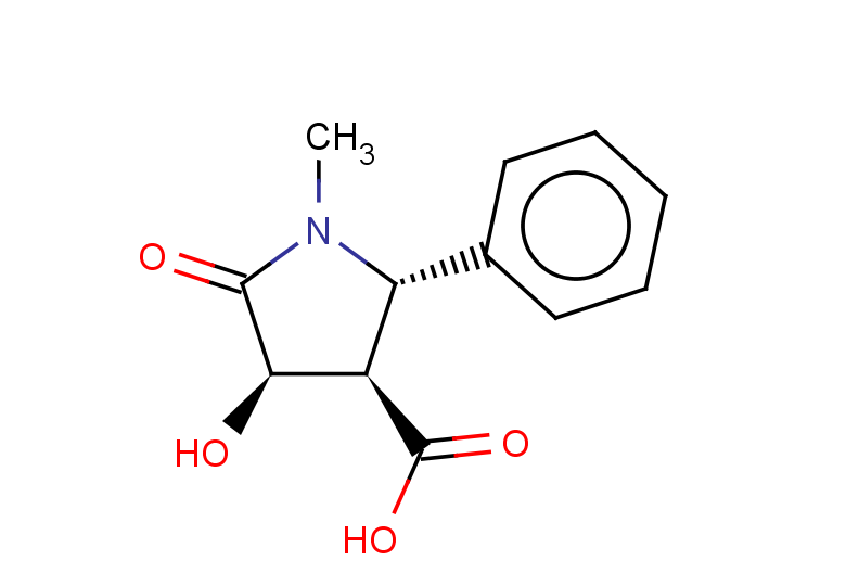 rac-(2R,3S,4S)-4-hydroxy-1-methyl-5-oxo-2-phenylpyrrolidine-3-carboxylic acid
