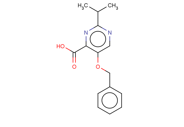 5-(benzyloxy)-2-(propan-2-yl)pyrimidine-4-carboxylic acid