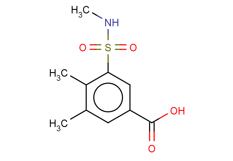 3,4-dimethyl-5-(methylsulfamoyl)benzoic acid