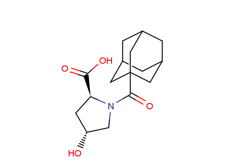 (2S,4R)-1-(adamantane-1-carbonyl)-4-hydroxypyrrolidine-2-carboxylic acid