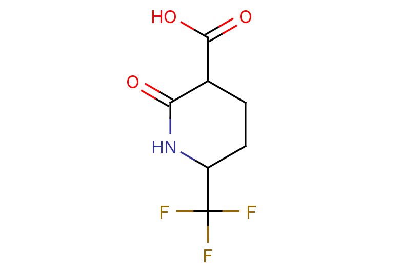 2-oxo-6-(trifluoromethyl)piperidine-3-carboxylic acid