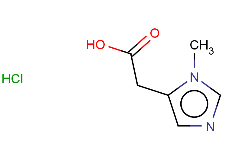 2-(1-methyl-1H-imidazol-5-yl)acetic acid hydrochloride