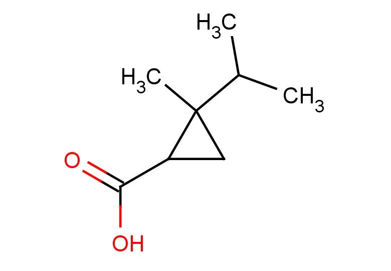 2-methyl-2-(propan-2-yl)cyclopropane-1-carboxylic acid
