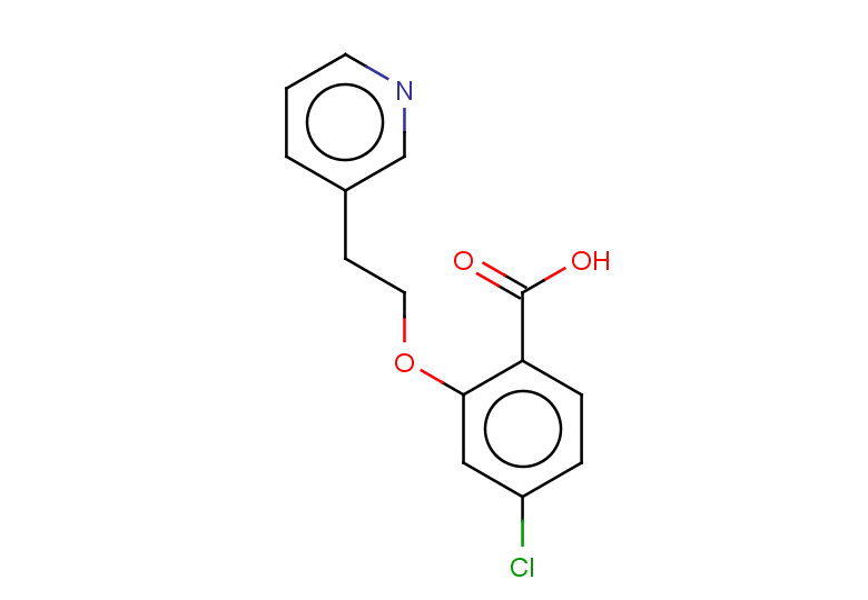 4-chloro-2-[2-(pyridin-3-yl)ethoxy]benzoic acid