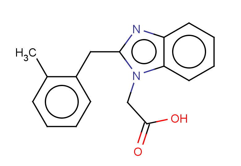 2-{2-[(2-methylphenyl)methyl]-1H-1,3-benzodiazol-1-yl}acetic acid
