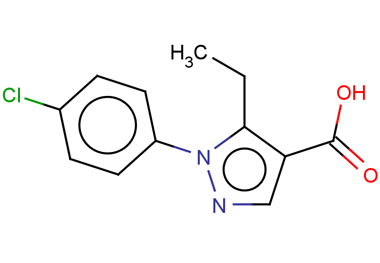 1-(4-chlorophenyl)-5-ethyl-1H-pyrazole-4-carboxylic acid