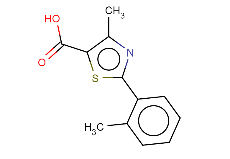 4-methyl-2-(2-methylphenyl)-1,3-thiazole-5-carboxylic acid
