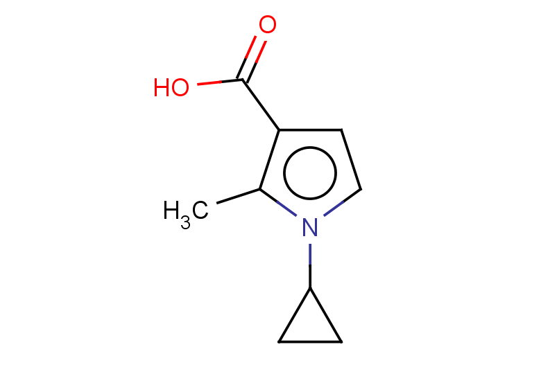 1-cyclopropyl-2-methyl-1H-pyrrole-3-carboxylic acid