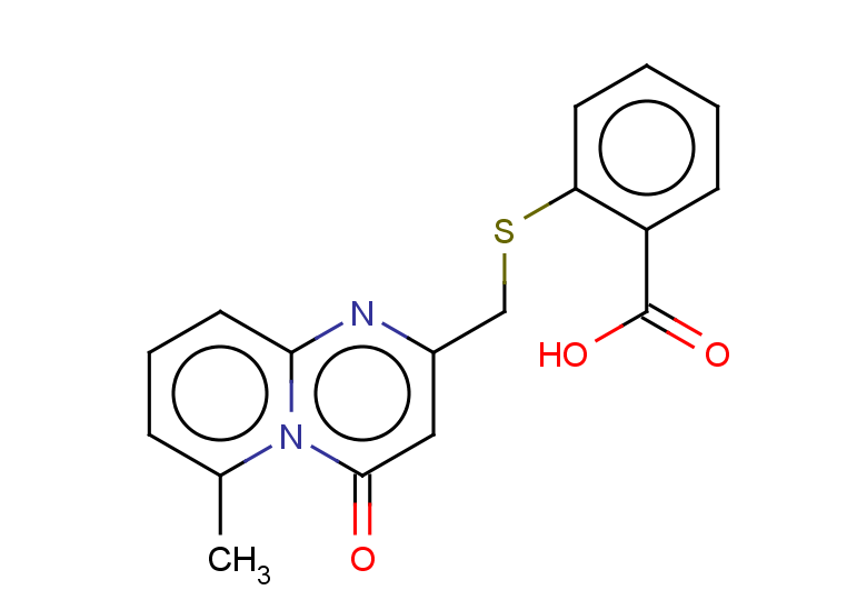 2-[({6-methyl-4-oxo-4H-pyrido[1,2-a]pyrimidin-2-yl}methyl)sulfanyl]benzoic acid