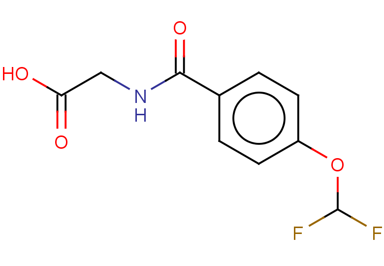 2-{[4-(difluoromethoxy)phenyl]formamido}acetic acid