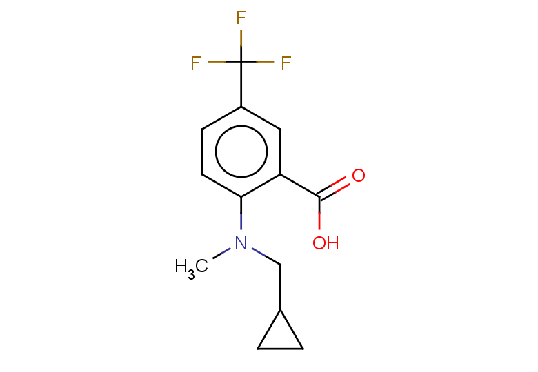2-[(cyclopropylmethyl)(methyl)amino]-5-(trifluoromethyl)benzoic acid