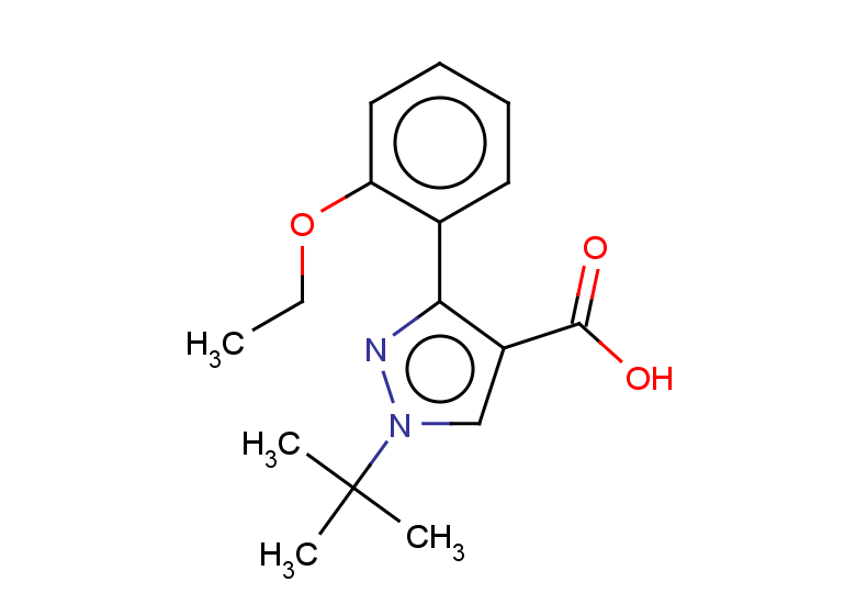 1-tert-butyl-3-(2-ethoxyphenyl)-1H-pyrazole-4-carboxylic acid