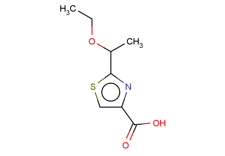 2-(1-ethoxyethyl)-1,3-thiazole-4-carboxylic acid