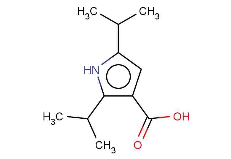 2,5-bis(propan-2-yl)-1H-pyrrole-3-carboxylic acid